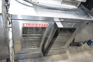 2017 Blodgett Zephaire-200-E Stainless Steel Commercial Electric Powered Full Size Convection Oven w/ View Through Doors, Metal Oven Racks and Thermostatic Controls. 208/250 Volts, 1 Phase.