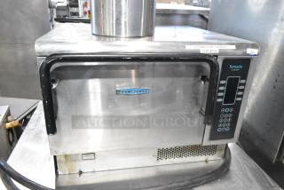 2016 Turbochef NGCD6 Stainless Steel Commercial Countertop Electric Powered Rapid Cook Oven. 208/240 Volts, 1 Phase.