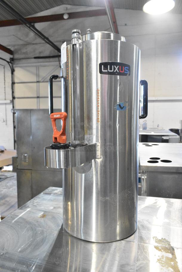Luxus Stainless Steel Commercial Countertop Beverage Holder Dispenser. - Image 1 of 1
