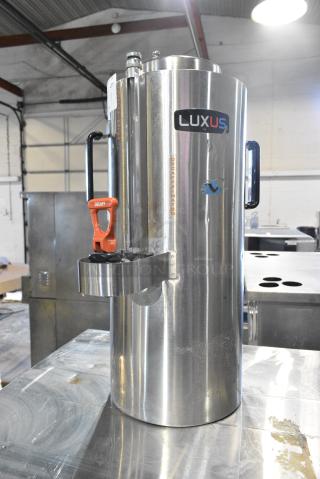 Luxus Stainless Steel Commercial Countertop Beverage Holder Dispenser.