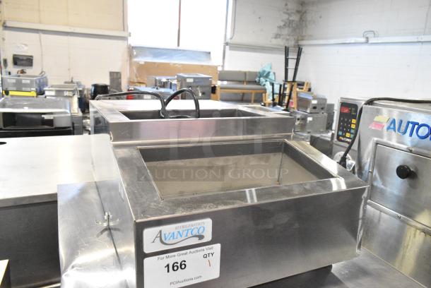 Avantco Stainless Steel Commercial Countertop Refrigerated Rail. 115 Volts, 1 Phase. Tested and Working! - Image 1 of 4