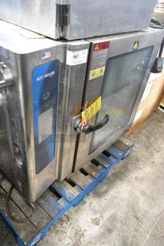Alto Shaam 10.10 ESI Stainless Steel Commercial Electric Powered Combi Convection Oven. 208-240 Volts, 3 Phase.