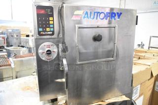 Auto Fry Stainless Steel Commercial Countertop Electric Powered Ventless Fryer. 115 Volts, 1 Phase.