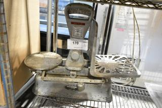 Exact Weight Metal Countertop Scale.
