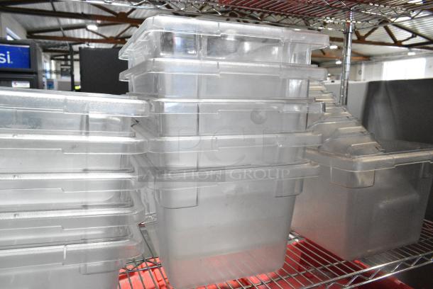ALL ONE MONEY! Lot of 18 Clear Poly Bins - Image 3 of 4