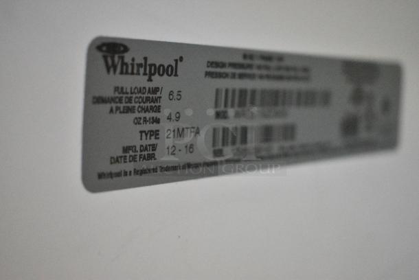 2016 Whirlpool WRT511SZDM00 Stainless Steel Cooler w/ Freezer. 115 Volts, 1 Phase. Tested and Working! - Image 4 of 6