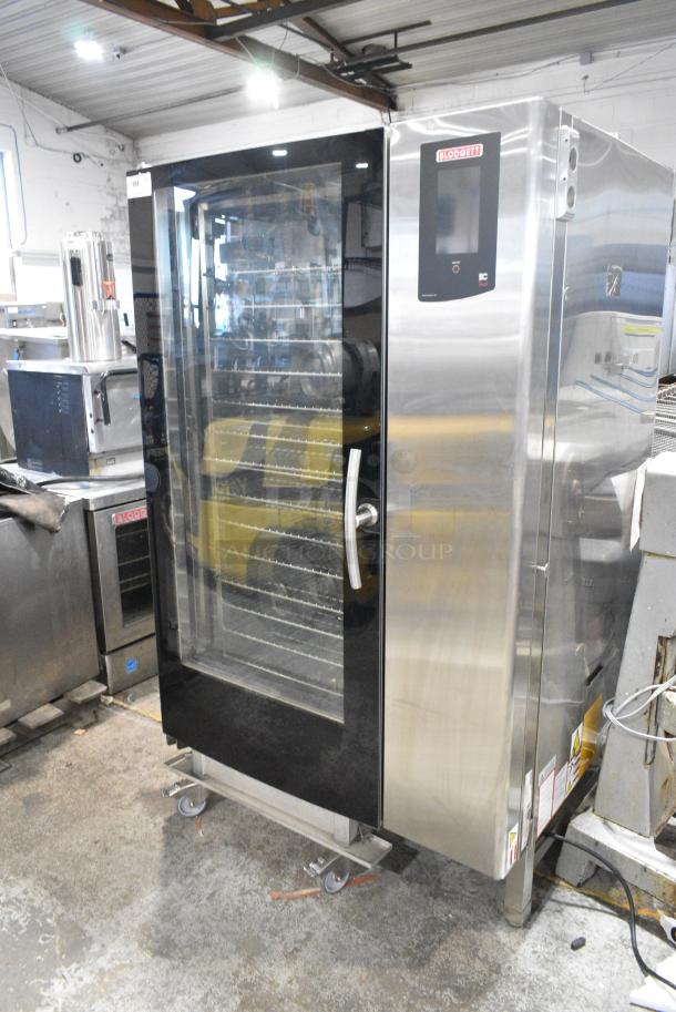 BRAND NEW SCRATCH AND DENT! 2021 Blodgett BCT 202 Stainless Steel Commercial Natural Gas Powered Roll In Rack Full Size Combi Convection Oven w/ Rack and Touchscreen Control. 191,000 BTU. - Image 2 of 8