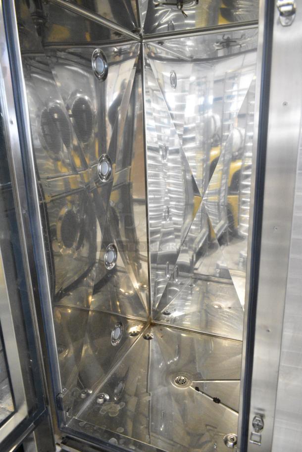 BRAND NEW SCRATCH AND DENT! 2021 Blodgett BCT 202 Stainless Steel Commercial Natural Gas Powered Roll In Rack Full Size Combi Convection Oven w/ Rack and Touchscreen Control. 191,000 BTU. - Image 5 of 8