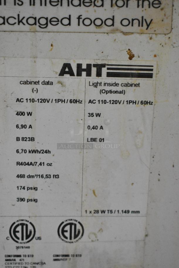 AHT Paris 145 Metal Commercial Chest Freezer Merchandiser. 115 Volts, 1 Phase. Tested and Working! - Image 5 of 6