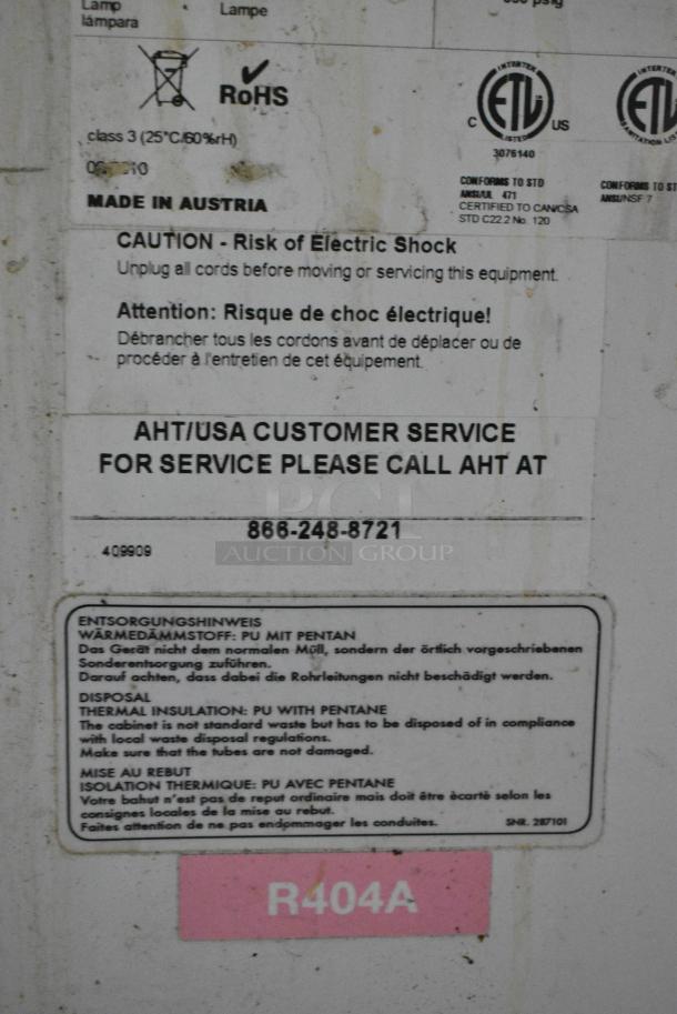 AHT Paris 145 Metal Commercial Chest Freezer Merchandiser. 115 Volts, 1 Phase. Tested and Working! - Image 6 of 6