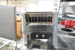 Vollrath Stainless Steel Commercial Countertop Conveyor Toaster Oven. 208 Volts, 1 Phase.
