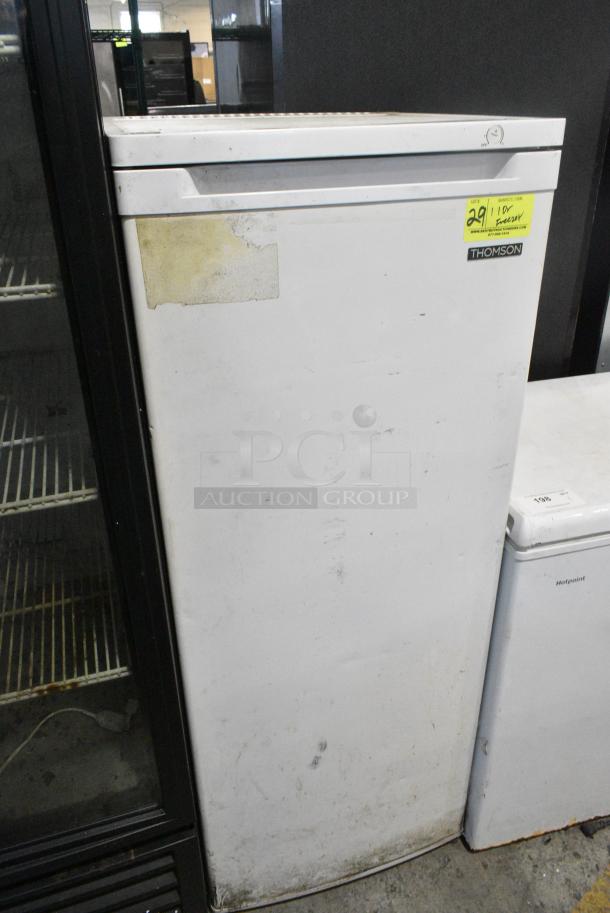 Thomson TFRF690 Metal Single Door Reach In Freezer. 115 Volts, 1 Phase. Tested and Working! - Image 1 of 4