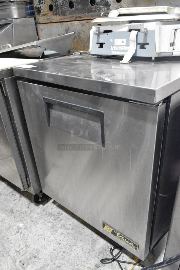 True TUC-27 Stainless Steel Commercial Single Door Undercounter Cooler. 115 Volts, 1 Phase. Tested and Powers On But Does Not Get Cold - Image 2 of 5