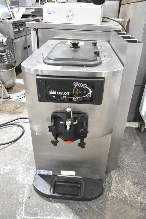 Taylor C709-33 Stainless Steel Commercial Countertop Air Cooled Single Flavor Soft Serve Ice Cream Machine. 208-230 Votls, 3 Phase. - Image 1 of 6