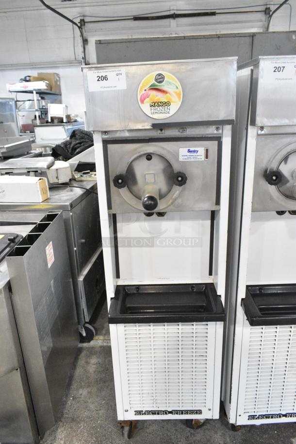 Electro Freeze RTA1-113 Stainless Steel Commercial Floor Style Air Cooled Single Flavor Frozen Beverage Machine on Commercial Casters. 230 Volts, 1 Phase. - Image 1 of 6