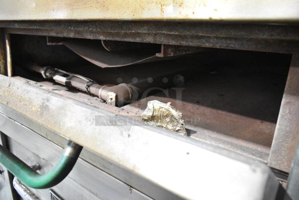 2 Attias Stainless Steel Commercial Natural Gas Powered Single Deck Pizza Ovens. 2 Times Your Bid! - Image 3 of 8