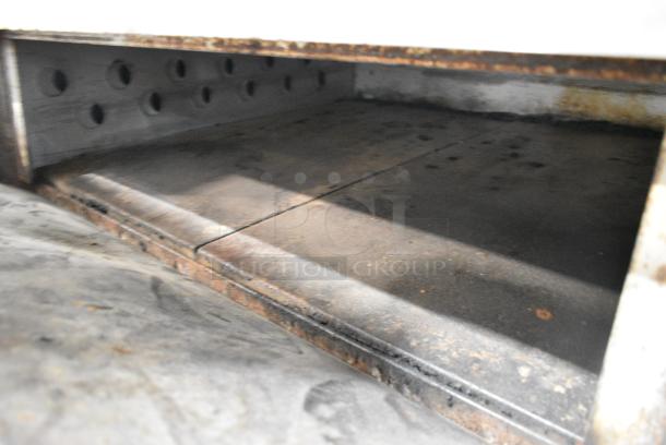 2 Attias Stainless Steel Commercial Natural Gas Powered Single Deck Pizza Ovens. 2 Times Your Bid! - Image 5 of 8