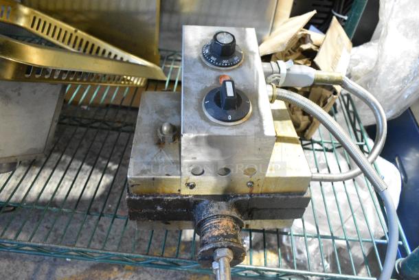 Metal Countertop Waffle Maker. Tested and Working! - Image 1 of 3