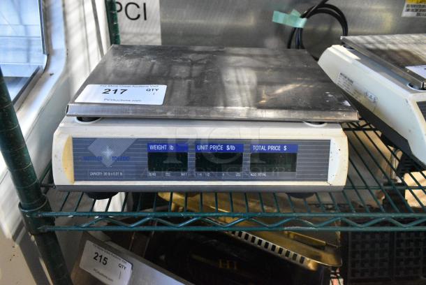 Mettler Toledo 8433 Metal Countertop Scale. Tested and Working! - Image 1 of 4
