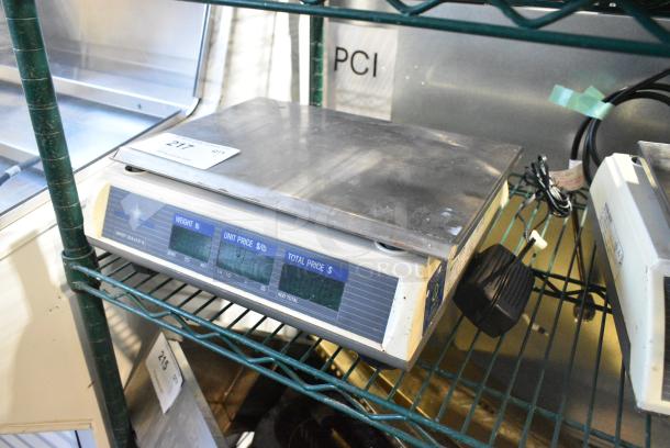 Mettler Toledo 8433 Metal Countertop Scale. Tested and Working! - Image 2 of 4