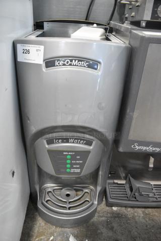 Ice-O-Matic GEMD270A Metal Commercial Countertop Ice and Water Dispenser. 115 Volts, 1 Phase.