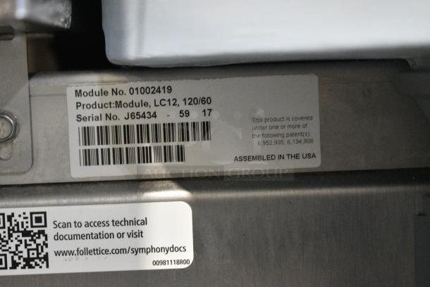 Follett Symphony Metal Commercial Countertop Ice Machine and Water Dispenser. 115 Volts, 1 Phase. - Image 4 of 5