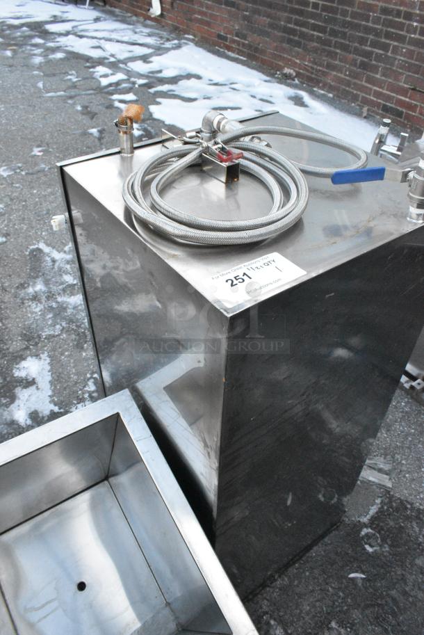 Stainless Steel Commercial Unit. Appears to be a Liquid Transfer, Possibly for Fryer Oil - Image 3 of 4