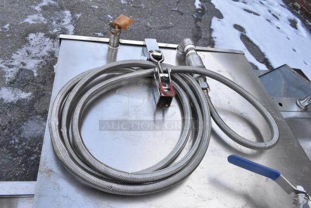 Stainless Steel Commercial Unit. Appears to be a Liquid Transfer, Possibly for Fryer Oil - Image 4 of 4