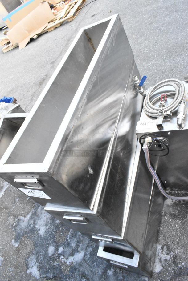 4 Stainless Steel Bin. 4 Times Your Bid! - Image 2 of 2
