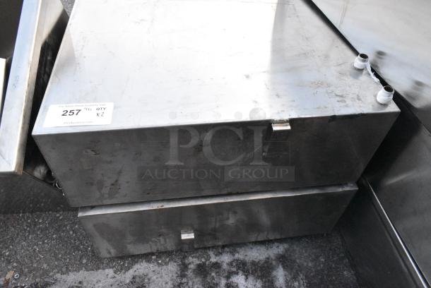 2 Stainless Steel Units. 2 Times Your Bid! - Image 1 of 3