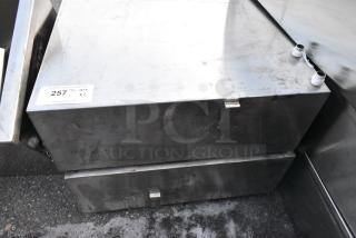 2 Stainless Steel Units. 2 Times Your Bid!