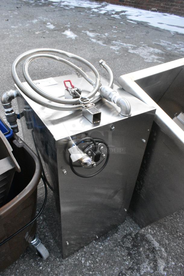 Stainless Steel Commercial Unit. Appears to be a Liquid Transfer, Possibly for Fryer Oil - Image 3 of 3