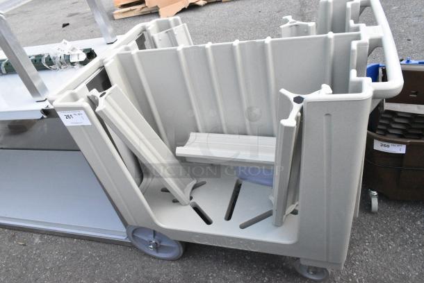 Poly Dish Cart on Commercial Casters. - Image 1 of 3