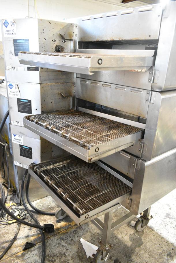3 2016 Turbochef HhC2020 Stainless Steel Commercial Electric Powered Rapid Cook Conveyor Oven on Commercial Casters. 208/240 Volts, 3 Phase. 3 Times Your Bid! - Image 5 of 14