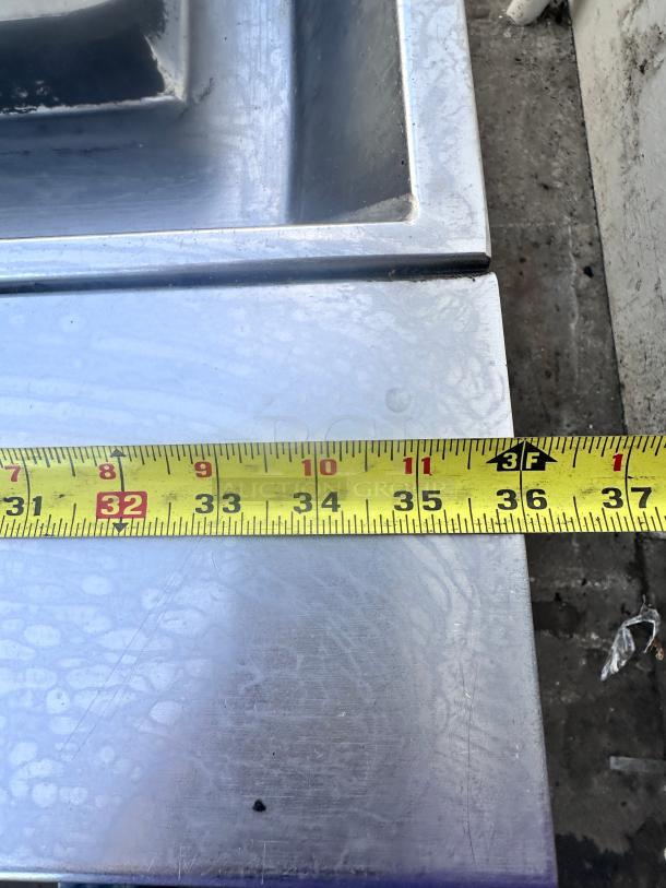 Excellent Jade Commercial 36" Gas Griddle With Refrigerated Chef Base 120volt Tested and Working! - Image 7 of 8