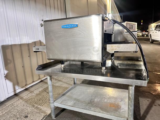 2022! TurboChef HHC1618 6 36" Electric Ventless Countertop Impingement Conveyor Oven- 208volt 1phase Tested and Working! - Image 8 of 9