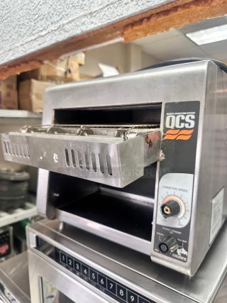 Holman Star  Conveyor Toaster - 350 Slices/hr w/ 1 1/2" Product Opening, 120v