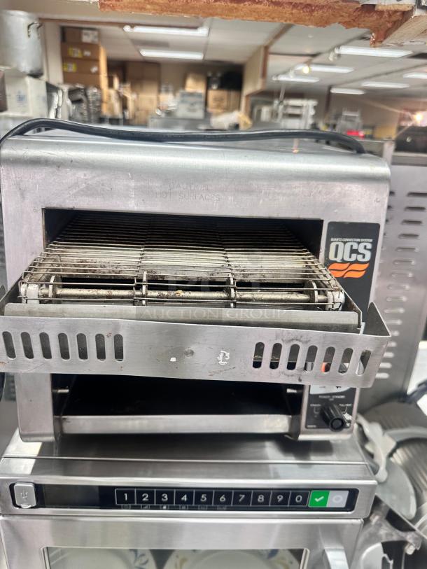 Holman Star  Conveyor Toaster - 350 Slices/hr w/ 1 1/2" Product Opening, 120v - Image 2 of 10
