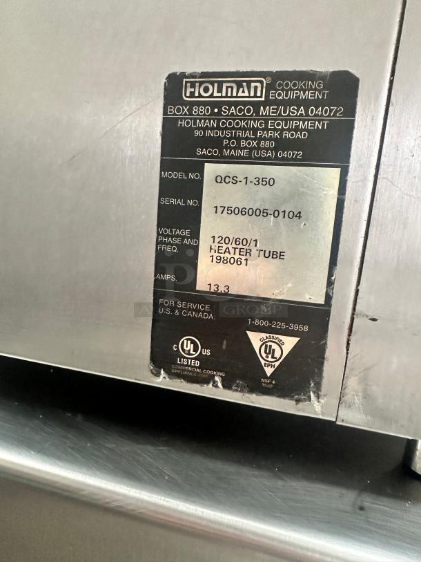 Holman Star  Conveyor Toaster - 350 Slices/hr w/ 1 1/2" Product Opening, 120v - Image 4 of 10