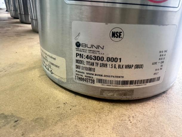 Bunn 1.5Gal ( 5.7L) Titan® TF ThermoFresh® Server - Image 4 of 7