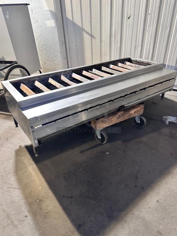 Tri Star 60" Commercial Gas Kabob Grill Tested and Working! - Image 1 of 4