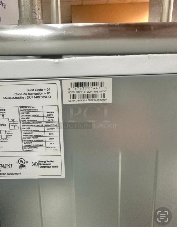 Nice Danby Commercial one door Freezer 115volt Tested and Working! - Image 8 of 10