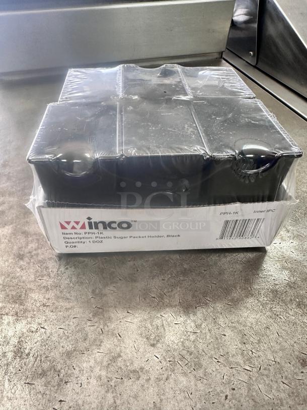 New Winco PPH-1K Sugar Packet Holder Plastic - Image 1 of 6