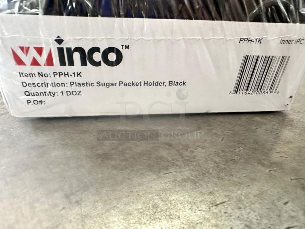 New Winco PPH-1K Sugar Packet Holder Plastic - Image 5 of 6