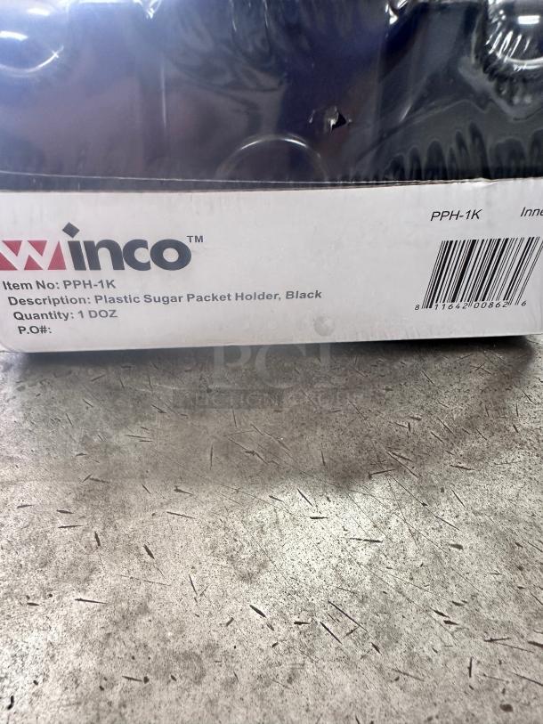 New Winco PPH-1K Sugar Packet Holder Plastic - Image 6 of 6
