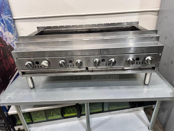 Excellent Commercial 60" Gas Kabob Grill Tested and Working! - Image 3 of 7