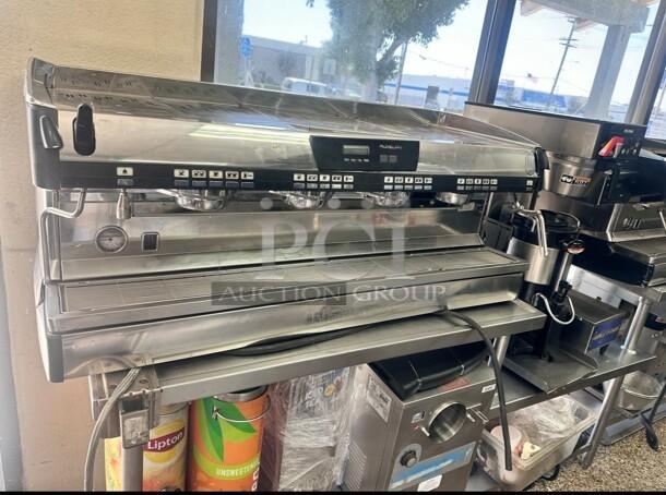 Awesome Nuova Simonelli 4 Group Commercial Expresso Machine 220volt Tested and Working! - Image 4 of 9