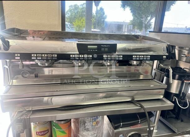 Awesome Nuova Simonelli 4 Group Commercial Expresso Machine 220volt Tested and Working! - Image 7 of 9
