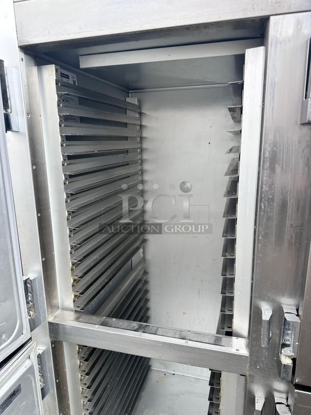 Wow Traulsen G20003 2 Section Half Door Reach In Refrigerator 115v Tested and Working! - Image 8 of 9
