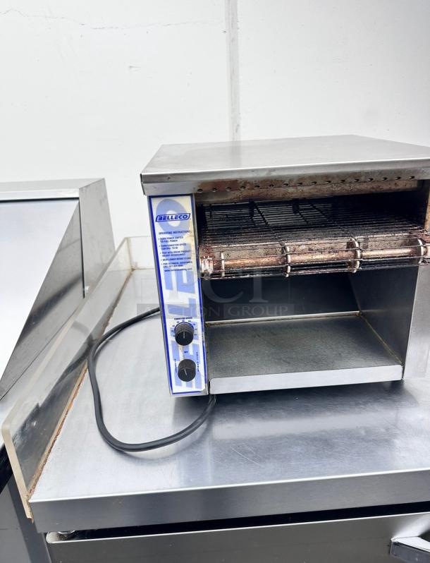 Nice Belleco CT2-120350 JT1 Conveyor Toaster 115volt Tested and Working! - Image 4 of 8